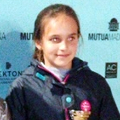 La socia Carla de Paz, finalista del torneo IBP Peugeot