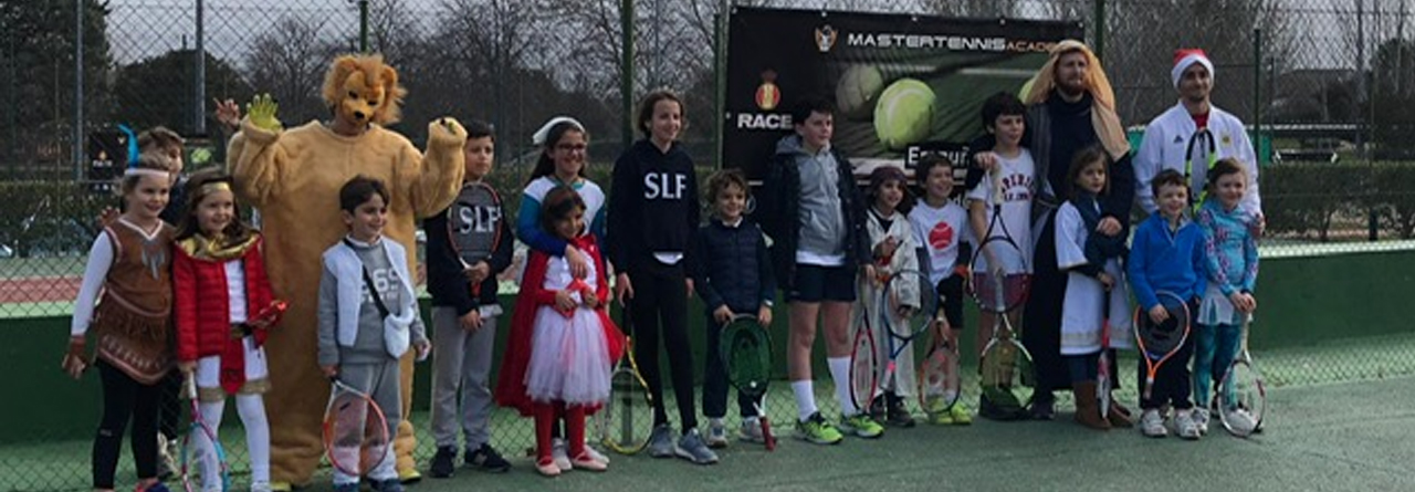 ¡La Navidad llegó al tenis!