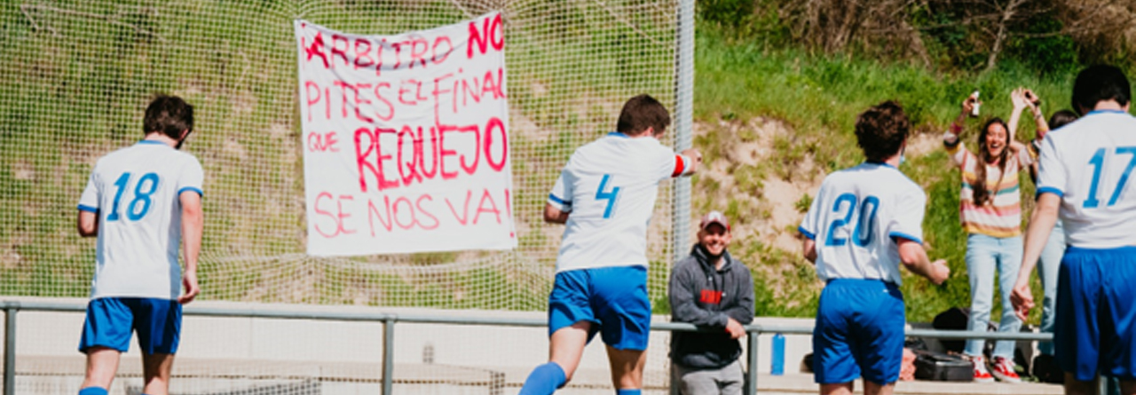 El jugador del equipo senior, Alejandro Requejo, se retira de la competición