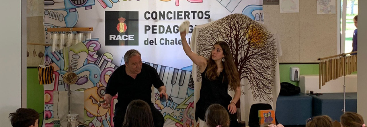 'Percusión para crecer' en los Conciertos Pedagógicos Infantil