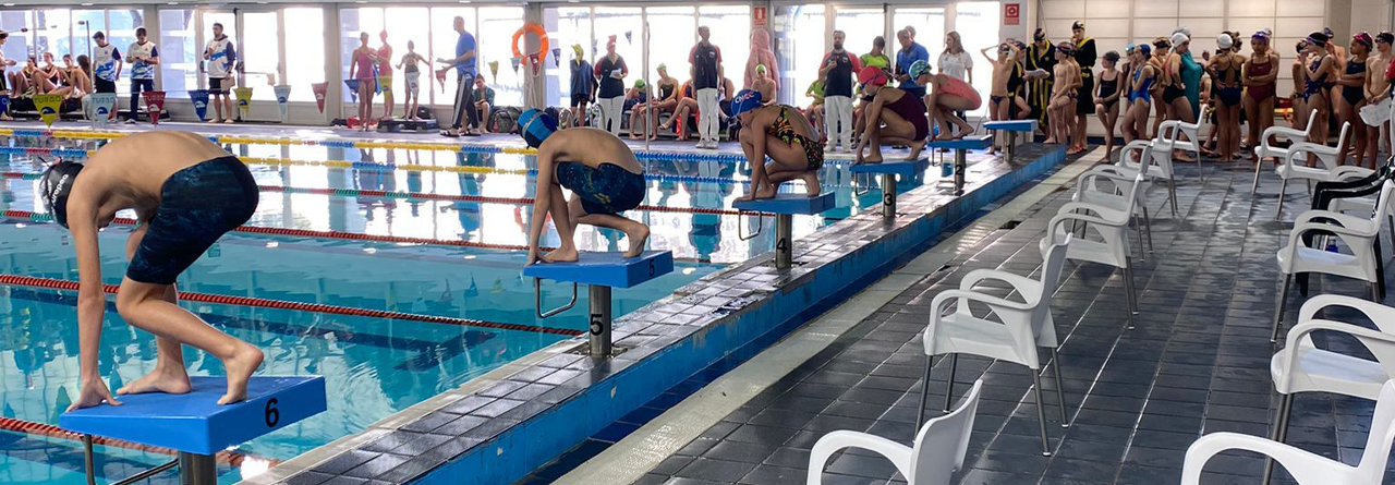 La Escuela de Natación del RACE participa en los Juegos Deportivos Municipales