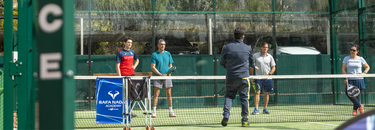 La Rafa Nadal Academy ofreció un Clinic a los socios del RACE