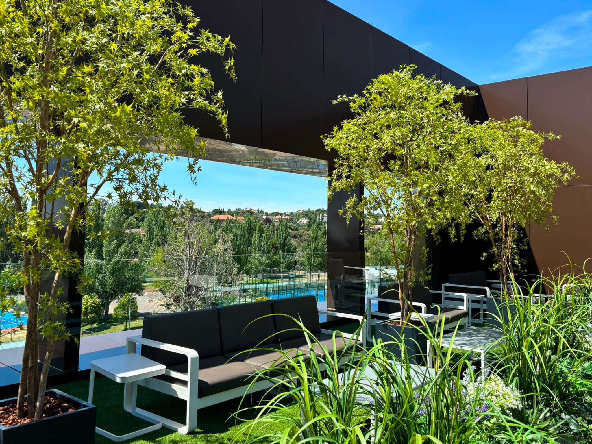 cafetería para la temporada de verano