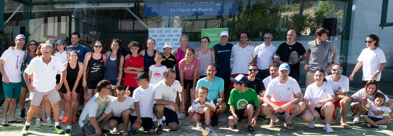 Alrededor de 75 jugadores participaron en el XVIII Torneo de Pádel Down Madrid