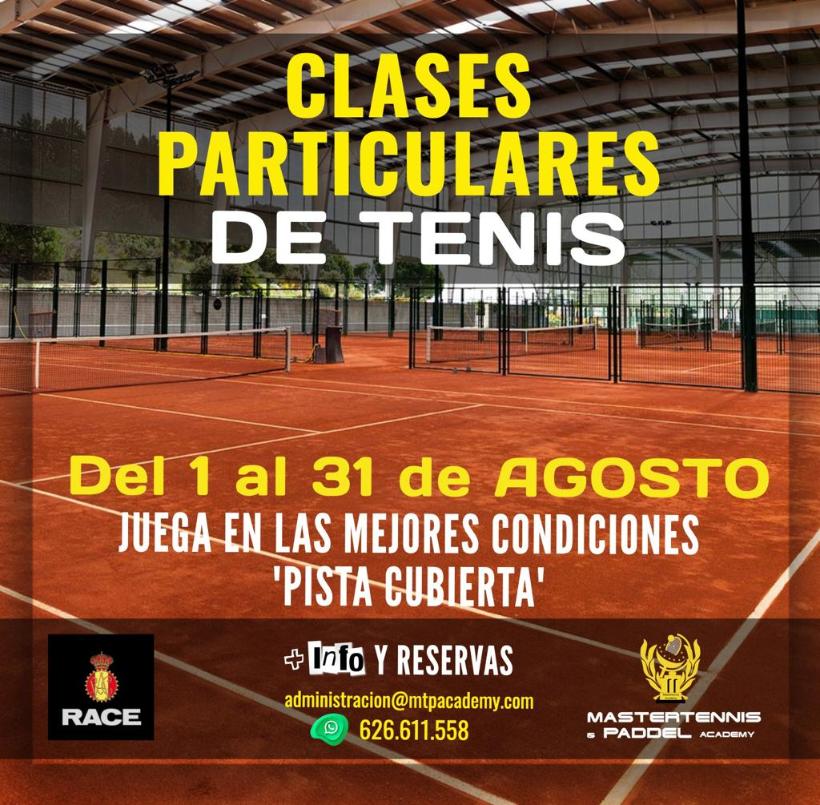 Clases particulares de tenis