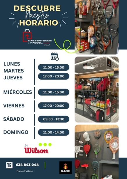 Descubre nuestro horario