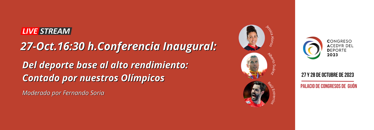 Charla inaugural I Congreso ACEDYR del Deporte