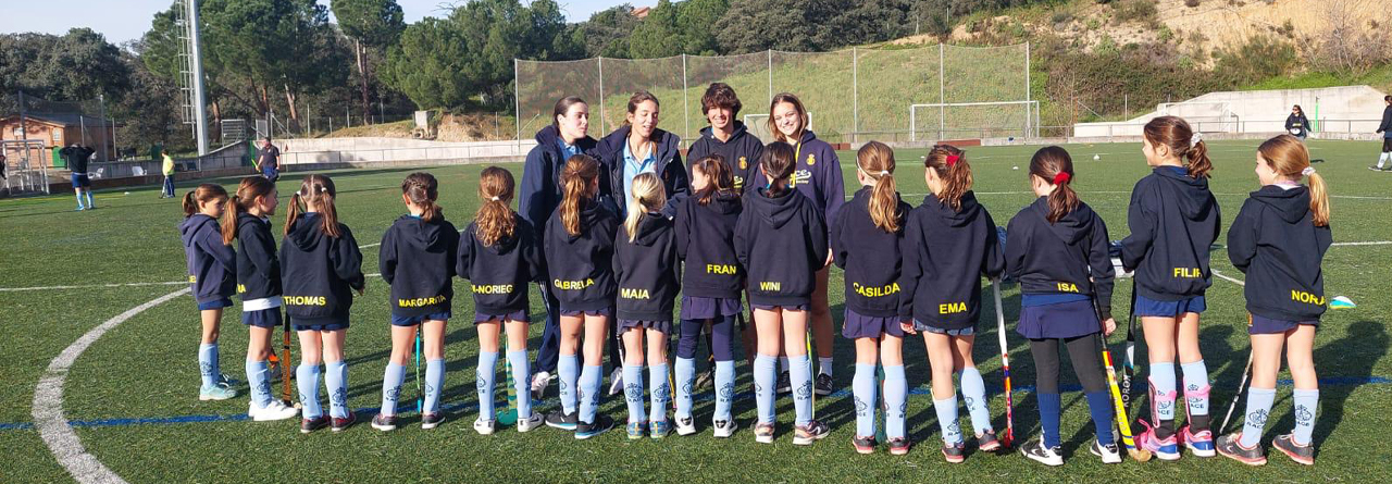 Nueva jornada de competición de los diferentes equipos de la Escuela de Hockey