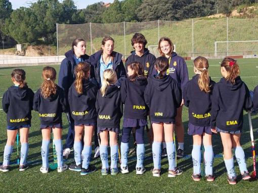 Nueva jornada de competición de los diferentes equipos de la Escuela de Hockey