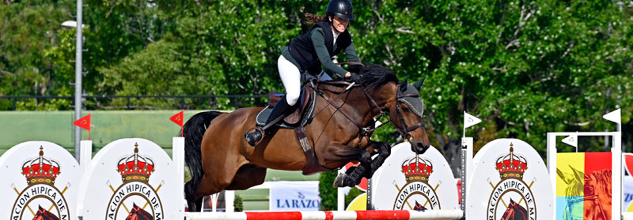 Victoria de la socia María Gómez Bada en la prueba inaugural de la II Copa Comunidad de Madrid