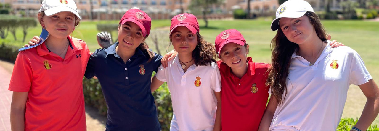 Cinco jugadoras del Club, seleccionadas por la Federación Madrileña de Golf