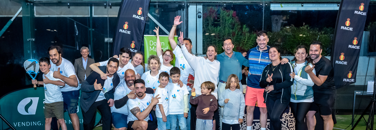 Éxito de participación en el XIX Torneo Solidario de Pádel Down Madrid