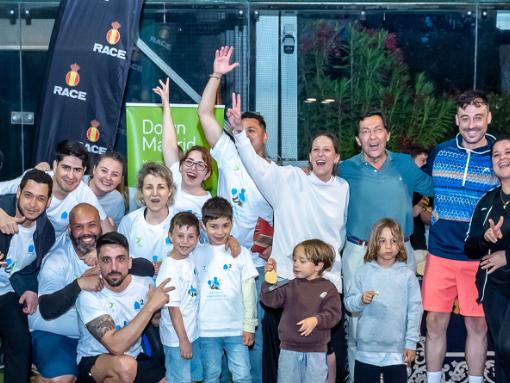 Éxito de participación en el XIX Torneo Solidario de Pádel Down Madrid