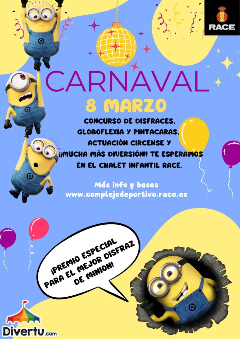 Carnaval chalet infantil 2025