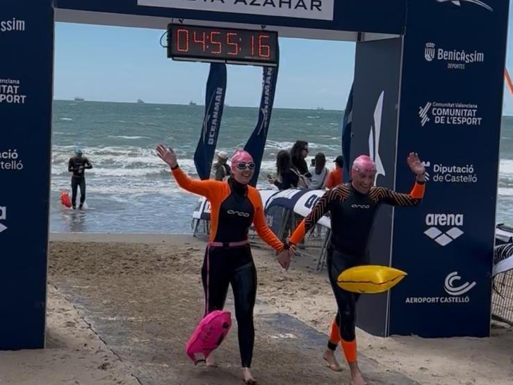 El equipo de natación del RACE participa en la Copa Marnaton 2026 en Formentera