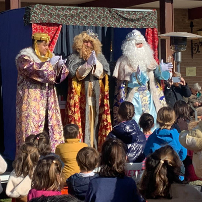 Los Reyes Magos visitaron el Chalet Infantil