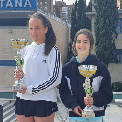 Rocío González-Irún y Paula Pintó se disputaron la final de Móstoles.