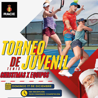 Torneo juvenil de tenis por equipos Especial Navidad