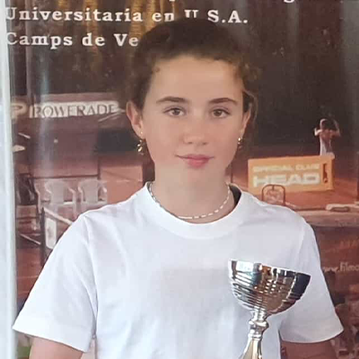 Paula González-Irún, finalista en el torneo de Las Rozas Club