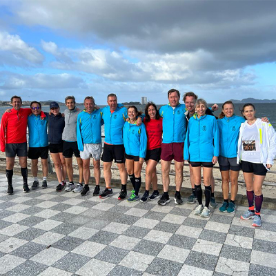 El Club del Corredor del RACE participa en el XXII Medio Maratón Vigo – Baiona