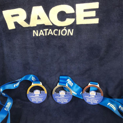 Tres medallas en el Campeonato de Madrid Master de verano de Natación