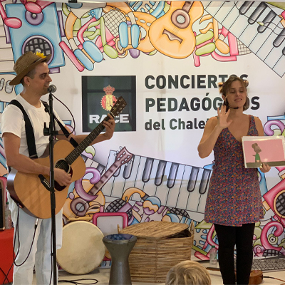 ‘Dos de la Banda Mocosa’ pone a bailar al Chalet Infantil en una nueva edición del ciclo de los conciertos pedagógicos