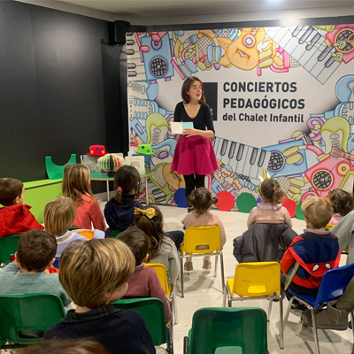 Marta Marco volvió al RACE en el ciclo de Conciertos Pedagógicos del Chalet Infantil