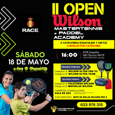 II Torneo Open Wilson